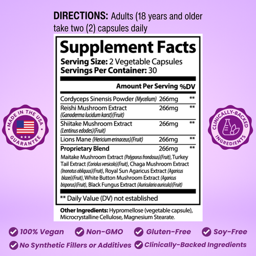 NeuroGuard™ Mushroom Complex